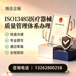 荆州ISO13485医疗器械质量管理体系认证服务