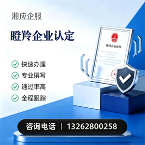 荆州瞪羚企业认定申报服务