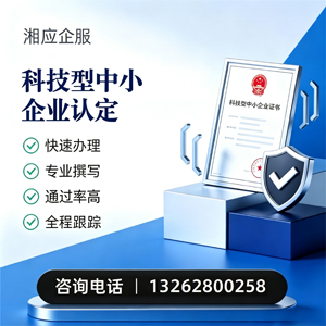 荆州科技型中小企业认定申报服务