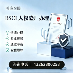 荆州BSCI人权验厂申请服务